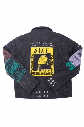 Patched biker jacket, zdjęcie 2 Patched biker jacket od Diesel
